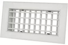 UniflexPlus grille with adjustable louvres 200x100 for wall manifold