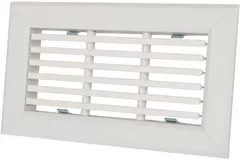 UniflexPlus grille with fixed louvres 200x100 for wall manifold
