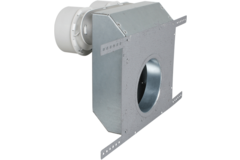UniflexPlus wall-mounted valve manifold excl. valve 2x Ø90 mm