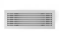 Bar grille for floor mounting with clamping springs - 200x50 mm