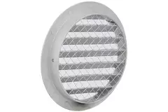 Aluminium external air wall grille Ø 80mm - MRA80