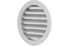 Aluminium external air wall grille Ø 80mm - MRA80