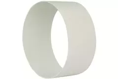 Plastic female coupler round Ø125 mm - ASF125