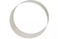 Plastic female coupler round Ø125 mm - ASF125