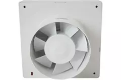 Europlast bathroom extractor fan Ø 100 mm white with automatic shut-off damper - luxury X100Z