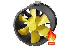 Axial duct fan flue gas - AL 800 D4 F4 01