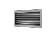 External wall grille stainless steel W=400 x H=400