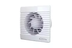 Bathroom extractor fan white with humidity sensor and timer - Ø 150 mm (pRim150HS)