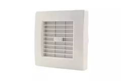 Europlast bathroom extractor fan Ø 100 mm white with automatic shut-off damper - luxury X100Z