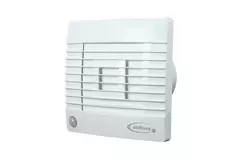 Bathroom extractor fan Ø 100 mm white - pRestige 100 ZG MS