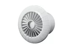 Bathroom extractor fan round white - Ø 100 mm - aRid 100 BB