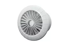 Bathroom extractor fan round white - Ø 120 mm -  aRid 120 BB
