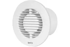 Bathroom extractor fan round Ø 100 mm white - basic EA100