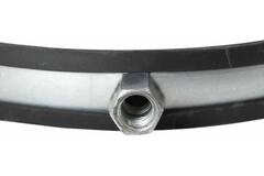 Suspension ring Ø 125mm with rubber - SBOU125