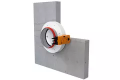 Fire damper round compact 100 mm servo motor 230V - E-FDC DD M230 D100