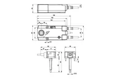 Fire damper servo motor 230V, 4 Nm, open/close - E-BFL230 T