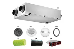 Brink Renovent Remediation concept Sky 150 + Air Excellent 75/63 mm