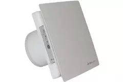 Bathroom extractor fan Ø 100 mm - white with timer, humidity sensor and remote control BTV-ssst Supreme