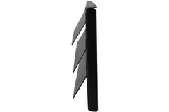 External wall grille surface mounted 300mm x 100mm BLACK