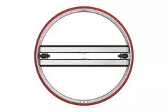 Fire butterfly damper round 160 mm - E-BFDC EI120S 160
