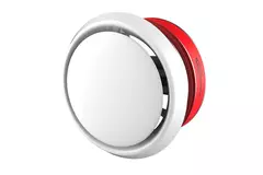 Fire damper round 100mm with ventilation valve - E-BFDC V EI120S D100