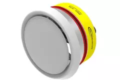 Fire damper round 100mm with ventilation valve - E-BFDC V EI60S D100