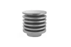Round exhaust/supply roof cowl with segments Ø160 mm