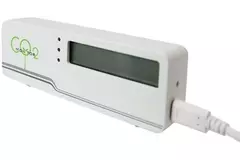 CO2 Meter - Compact Air Indicator with Temperature Display