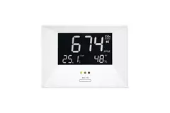 CO2 meter – air indicator including temperature and humidity display