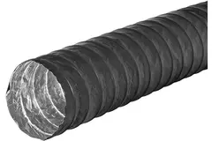 Combidec ventilation hose aluminium with polyester outer layer BLACK Ø 80 mm (10 metres)