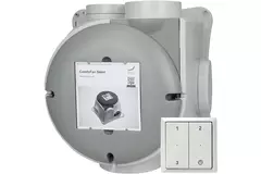 Zehnder ComfoFan Silent Package 460 m³/h + RFZ Control - Grounded Plug