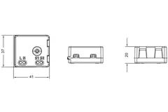 Duco switching contact RF/230V