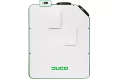 Duco MVHR Ducobox Energy 400 - 1 zone control with heater - right - plug type G - 400 m³/h