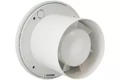 Bathroom extractor fan round Ø 100 mm white - basic EA100