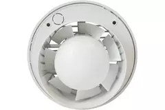Bathroom extractor fan round Ø 100 mm white - basic EA100