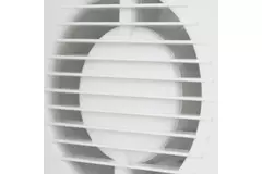 Bathroom extractor fan round Ø 100 mm white - basic EA100