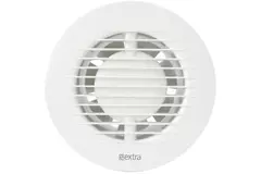 Bathroom extractor fan round Ø 100 mm white - basic EA100