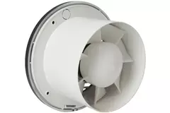 Bathroom extractor fan round Ø 100 mm anthracite - basic EA100A