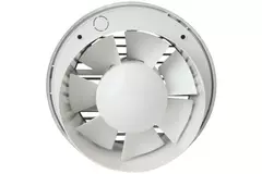 Bathroom extractor fan round Ø 100 mm anthracite - basic EA100A