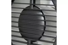 Bathroom extractor fan round Ø 100 mm anthracite - basic EA100A