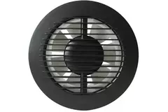 Bathroom extractor fan round Ø 100 mm anthracite - basic EA100A