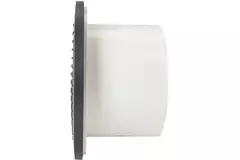Bathroom extractor fan round Ø 100 mm anthracite - basic EA100A