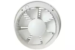 Bathroom extractor fan round Ø 150 mm white with timer - EA150T