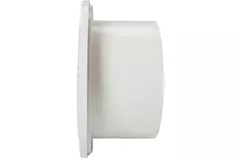 Bathroom extractor fan round Ø 150 mm white with timer - EA150T