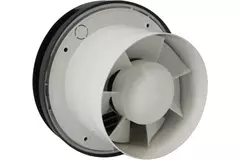 Bathroom extractor fan round Ø 125 mm antraciet - design EAT125A