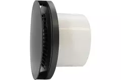 Bathroom extractor fan round Ø 125 mm antraciet - design EAT125A