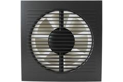 Bathroom extractor fan Ø 100 mm anthracite with timer - EE100TA