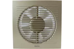 Bathroom extractor fan Ø 100 mm gold with timer and humidity sensor - EE100HTG