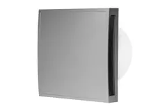 Bathroom extractor fan Ø 100 mm silver - design EET100S