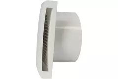 Bathroom extractor fan Ø 100 mm white with timer - Design EET100T